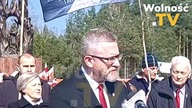 BRAUN POD POMNIKIEM RZEZl WOŁYŃSKIEJ W BULWERSUJĄCEJ SPRAWIE!