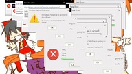 LOL Windows 10 vs Windows Martine Crazy Error