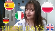 THESE DAYS 5languages:Polish,Italian,Spanish,German,English|Rudimental,Macklemore,Jess Glynne,AsineD