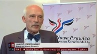 Janusz Korwin Mikke spoliczkował Michała Boniego