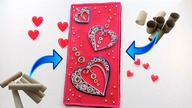 Obrazek Miłość z rolek po papierze toaletowym. DIY Recykling art. Jak zrobić?