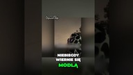 Zobaczyli UFO na nocnym niebie! #UFO #viral #shorts