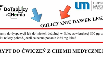 7. 2. 4.  Mamy do dyspozycji lek do iniekcji dożylnej w fiolce zawierającej 800 g... Umed.  #chemia