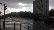 Burza z gradem nad Warszawą 19 09 2019