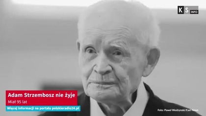 Adam Strzembosz nie żyje.  Miał 95 lat [KS Info]