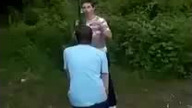 Mistrz karate w akcji