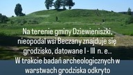 Gmina Dziewieniszki.  Grodzisko Beczany.  Dieveniškių sen. , Bėčionių piliakalnis