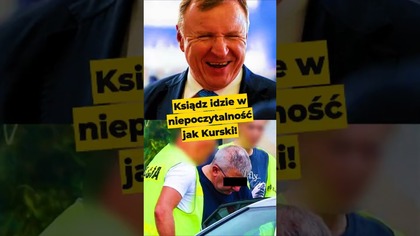 Ksiądz idzie w niepoczytalność jak Kurski! #ksiądz #siekiera #Kaczyński #Kościółkatolicki #polityka