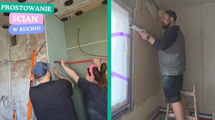 Jak wyprostować ściany i wyprowadzić kąty pod meble kuchenne?