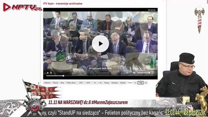 Jaszczur za kratami! Dzień 6 - 11.11 NA WARSZAWĘ - Osadowski NPTV (28.10.2026)
