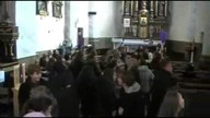 Profanacja kośćioła katolickiego w Lublincu