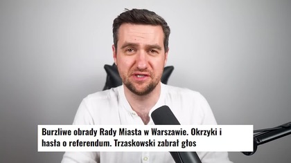 PILNE! Trzaskowski UCIEKŁ w PANICE Przed Wściekłymi Polakami! Przewodniczący Zaczął GROZIĆ (720p 24fps AV1-48kbit AAC-polski)