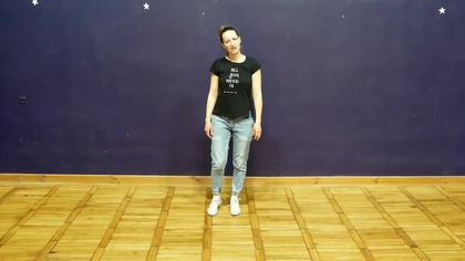 Warsztaty taneczne on-line z GDK, gr.  starsza, układ do muzyki Turn Up the Music cz.  2