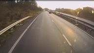 Ogromne szczęście kierowcy osobówki