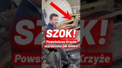 Skandal! Krzyże z Kopca Powstania Warszawskiego ukryte w magazynie Zarządu Zieleni Warszawy!