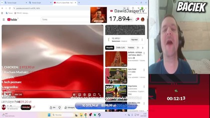 Dawid Jasper | HYMN POLSKI, PRZEGLĄD TINDERA i STUMBLE GUYS