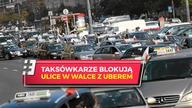 Warszawa zablokowana. PROTEST TAKSÓWKARZY