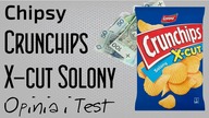 Chipsy Crunchips X-cut Solony  Opinia