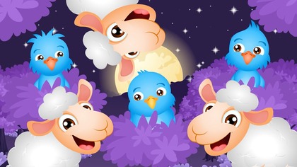 Idzie niebo ciemną nocą  Kołysanka na dobranoc