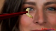 Tacos z gąsienic moli woskowych - super!