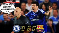 Chelsea 1:1 Barcelona 1/2 Ligi Mistrzów 2008/2009, skrót meczu, Polski komentarz HD