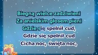 Kolęda Cicha noc wersja organowa, szybsza