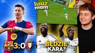 Szczęsny ma ten LUZ w bramce! Kolejny GOL Lewego! Real Madryt UKARANY za swoje świętowanie?