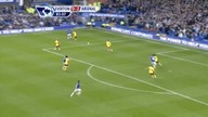 Premier League sezon 2010/2011 Everton - Arsenal INTERWENCJA FABIAŃSKIEGO nr. 2