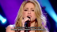 Shakira - A&ntilde;os Luz Świetlne lata TŁUMACZENIE NAPISY
