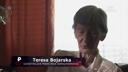 Powstanie Warszawskie dzień po dniu (odc 17) Teresa Bojarska