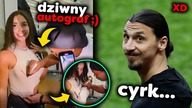 Ronaldinho podpisał się na fance ( °  °) Zlatan spoliczkował kolegę, bo go POCAŁOWAŁ | LANDRI