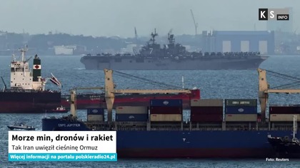 Morze min, dronów i rakiet.  Tak Iran uwięził cieśninę Ormuz [KS Info]