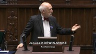 Lewica budzi szowinizm i nacjonalizm - Janusz Korwin-Mikke