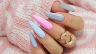 sweater nails art tutorial / AlleLac