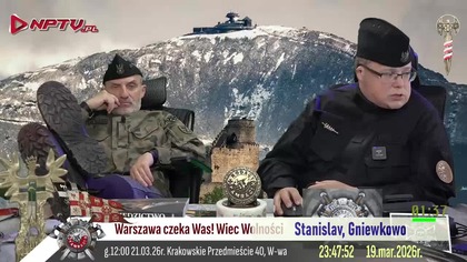 Na Warszawę za 2 dni! Wiec Wolności! - Olszański, Osadowski NPTV (19.03.2026)