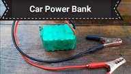How to make Car Power Bank 12ah. Jump Starter zasilanie awaryjne do odpalania auta ogniwa 18650