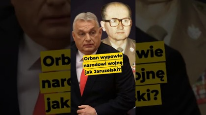 Orban wypowie narodowi wojnę jak Jaruzelski!? #Węgry #Rosja #Putin #Ukraina #stanwojenny #polityka
