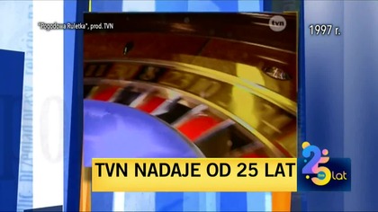 Początek pierwszej Pogodowej ruletki i Faktów TVN (03. 10. 1997) - Materiał z Wstajesz i Wiesz