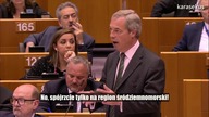 Nigel Farage: Już wam nie do śmiechu! (Pierwsze przemówienie po referendum ws.  Brexit)