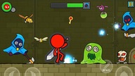 Red Stickman Animation Fighting Stick cartoons puzzle game Level 21-30 + BOSS Walkthrough free games