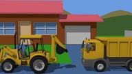 Truck and Excavator Song | Construction Vehicles For Kids Story | Maszyny Budowlane Dla Dzieci