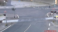 Niebezpieczny incydent na przejeździe kolejowym