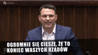 Mentzen: Z największą radością i satysfakcją zagłosuję przecim wotum zaufania premiera Morawieckiego