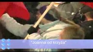 Joanna od krzyża na Marszu Niepodległości i Solidarności