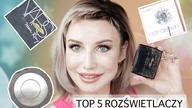 TOP 5 ROZŚWIETLACZY + JEDNA PALETA | Delicius Beauty