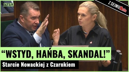 Kłótnia Czarnka z Nowacką.  Zawrzało na sali sejmowej! | Gazeta.pl