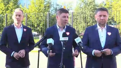 Koalicja Obywatelska Konferencja ws.  afery wizowej.  Kontrola w MSWiA