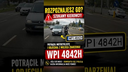 Rozpoznajesz kierowcę WPI 4842H? Pomóż ustalić sprawcę! #PolscyKierowcy #Wypadek #Piaseczno