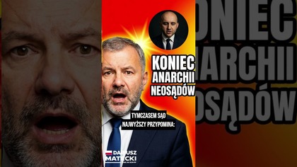 Koniec anarchii prawnej inspirowanej przez Tuska i Brukselę