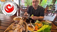 Ryba z grilla i raport z budowy domu w Kambodży